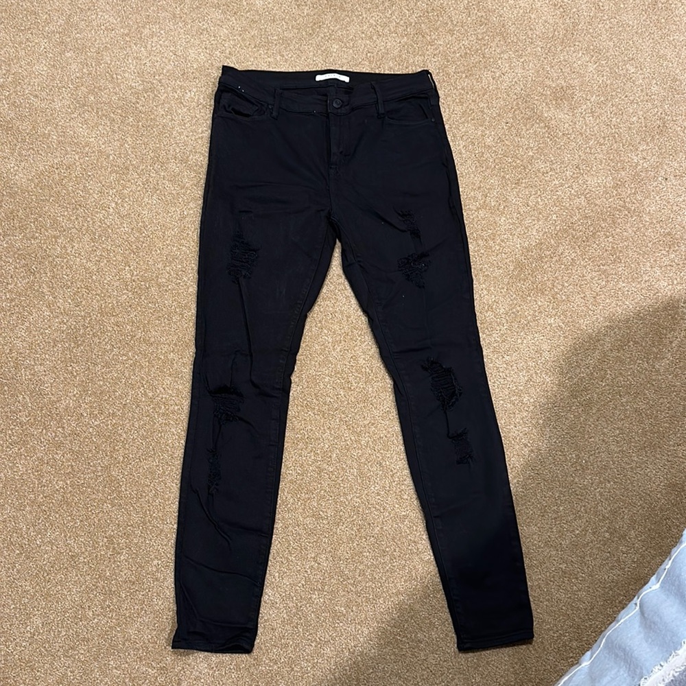 Black Ripped Jeans
